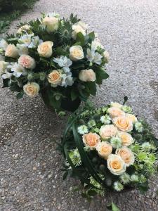 composition florale pour mariage ou obsèques